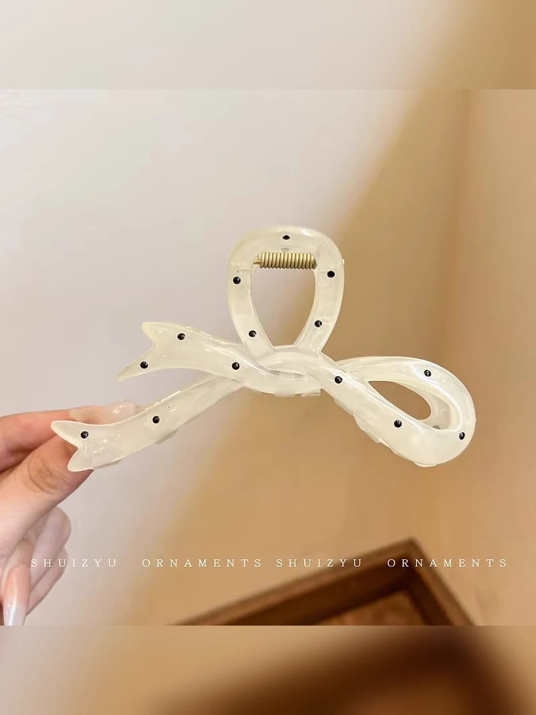 Polka dot, ribbon, 11 cm