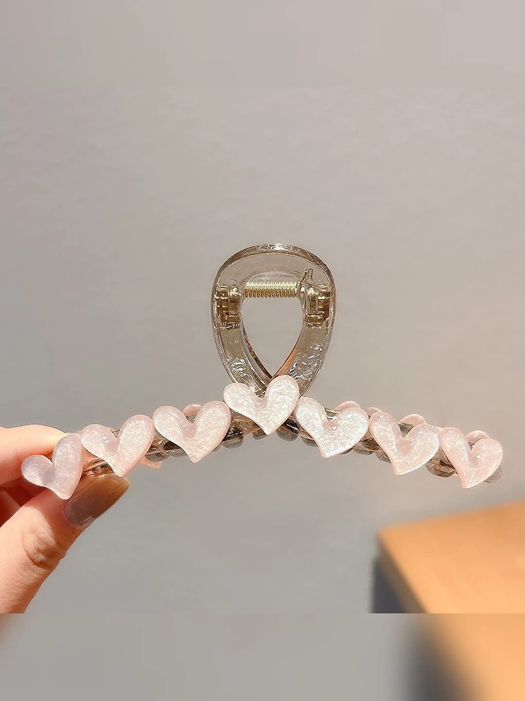 8# Розовое сердце-13 см