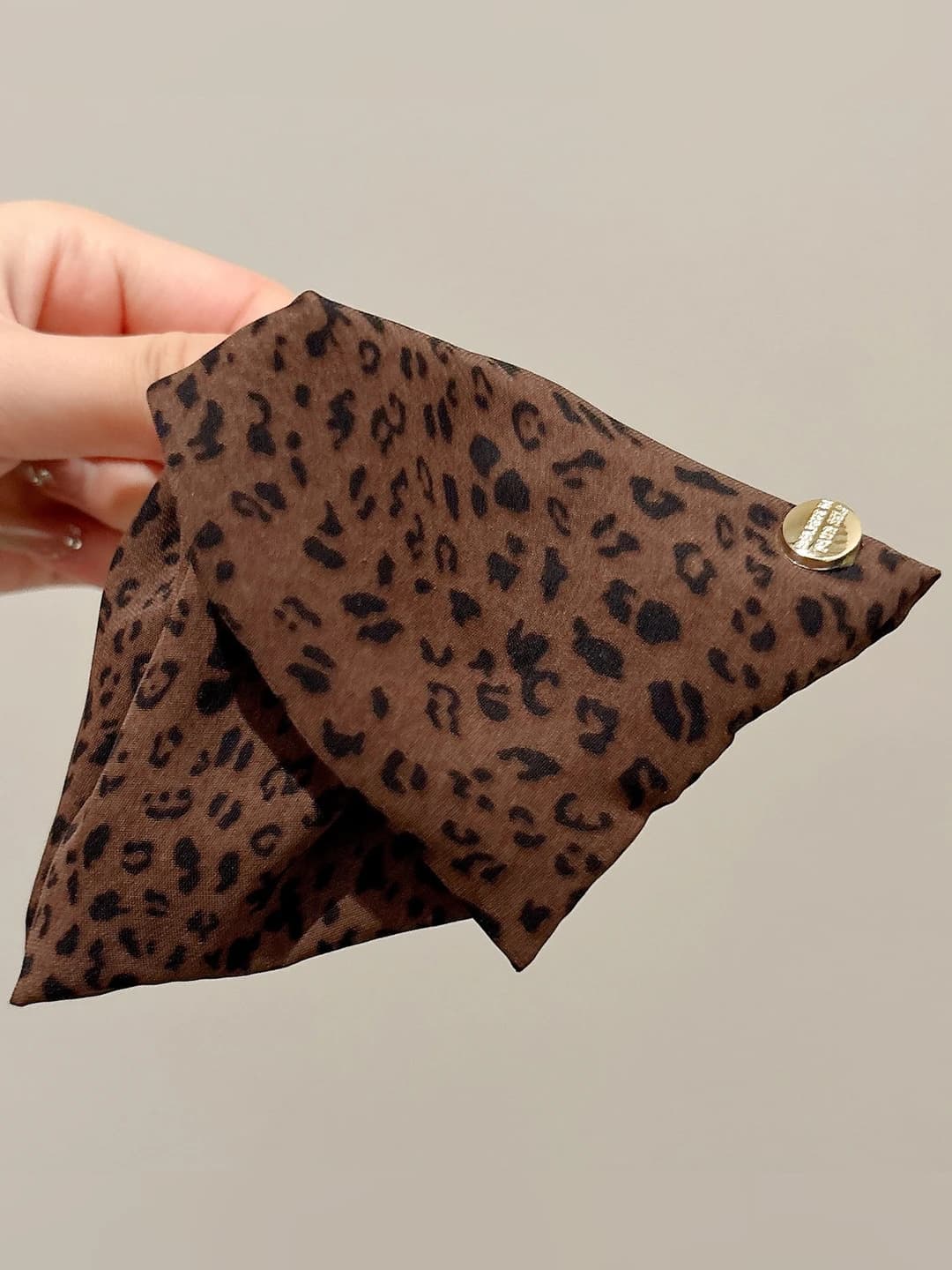 Leopard triangle 13 cm