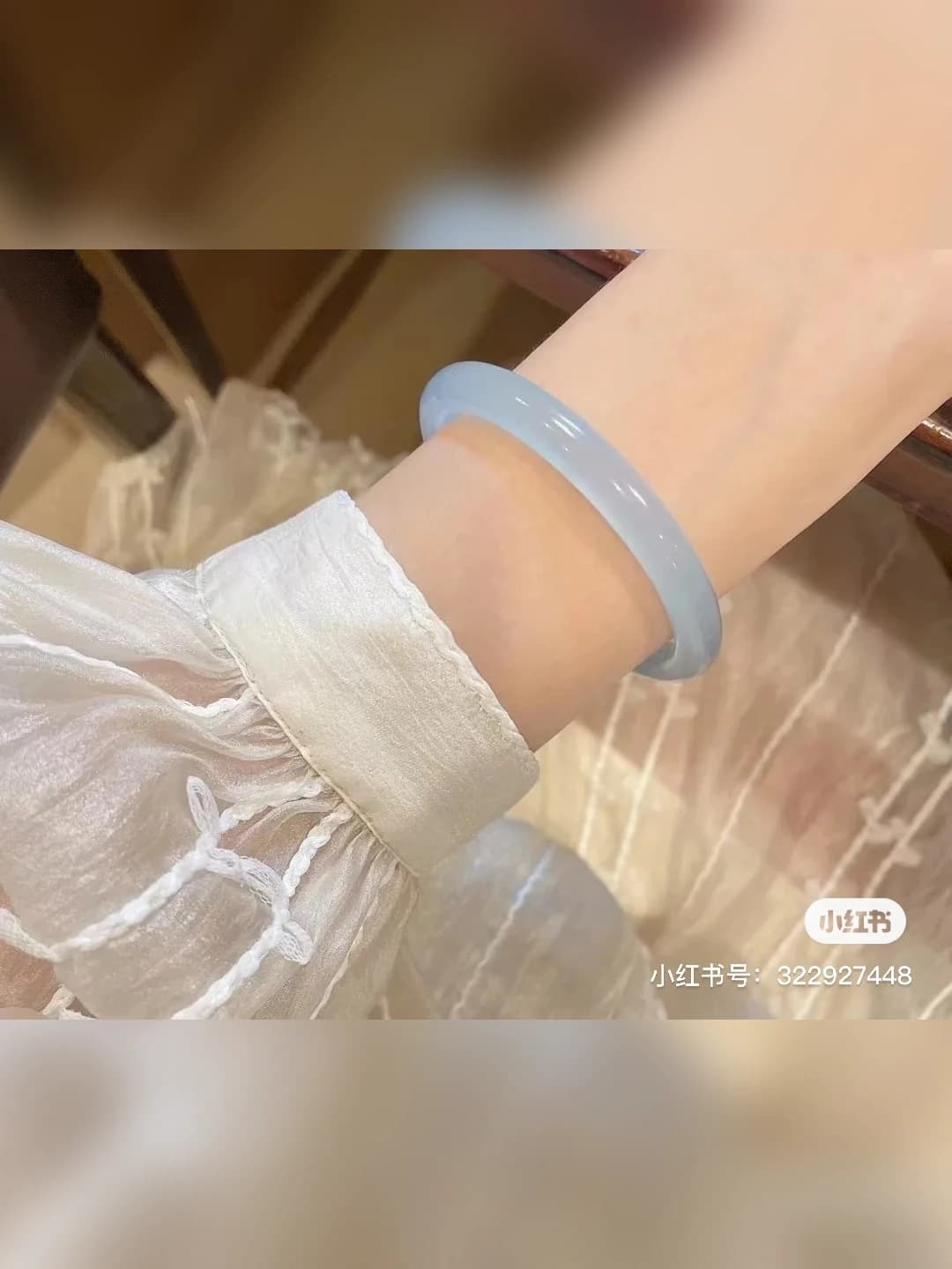 [Kengligi 8mm] Muz ko'k, 1 dona