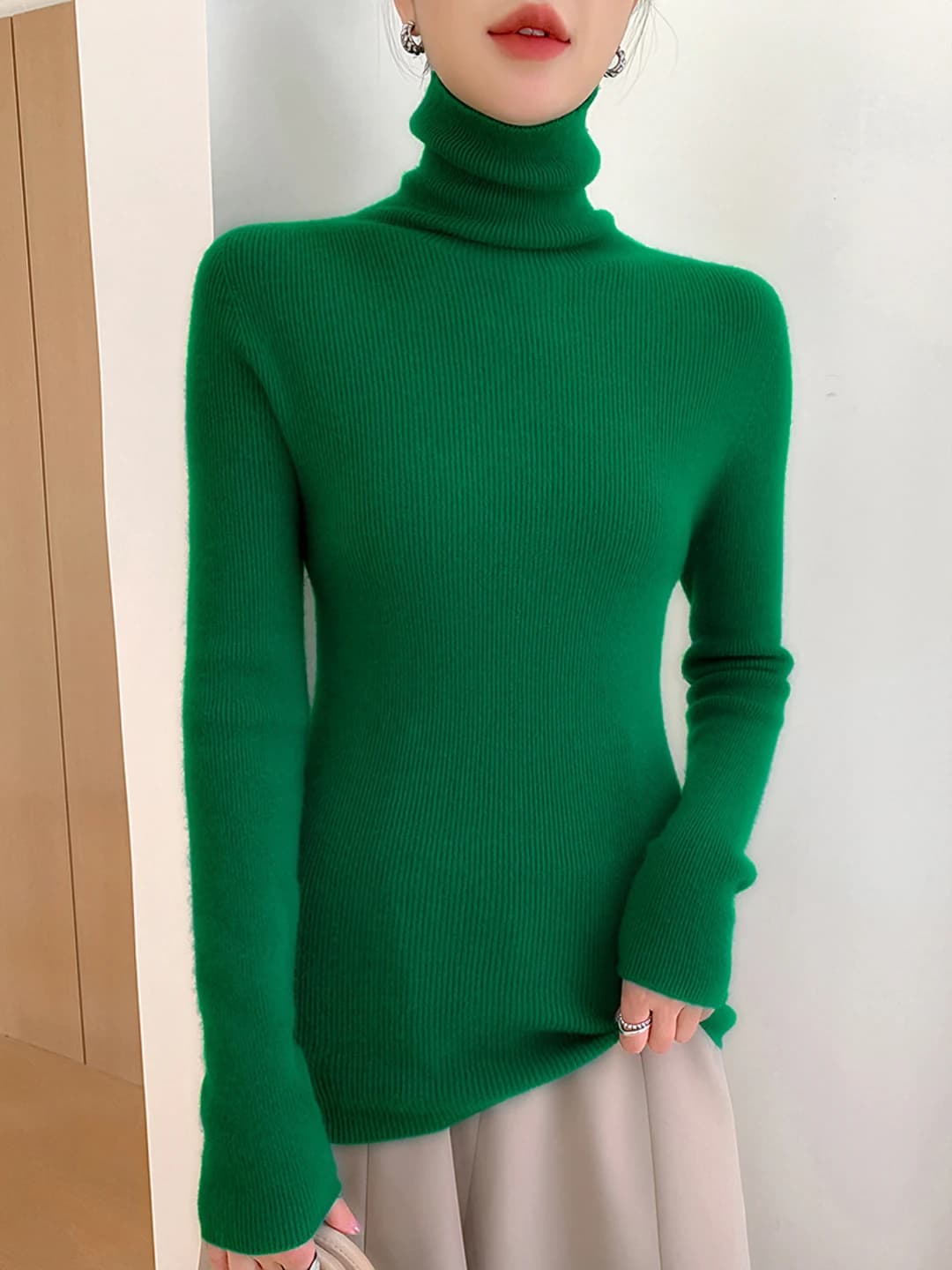 Emerald green