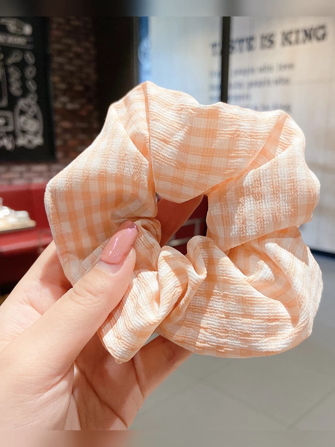 8# Pink tea - small plaid