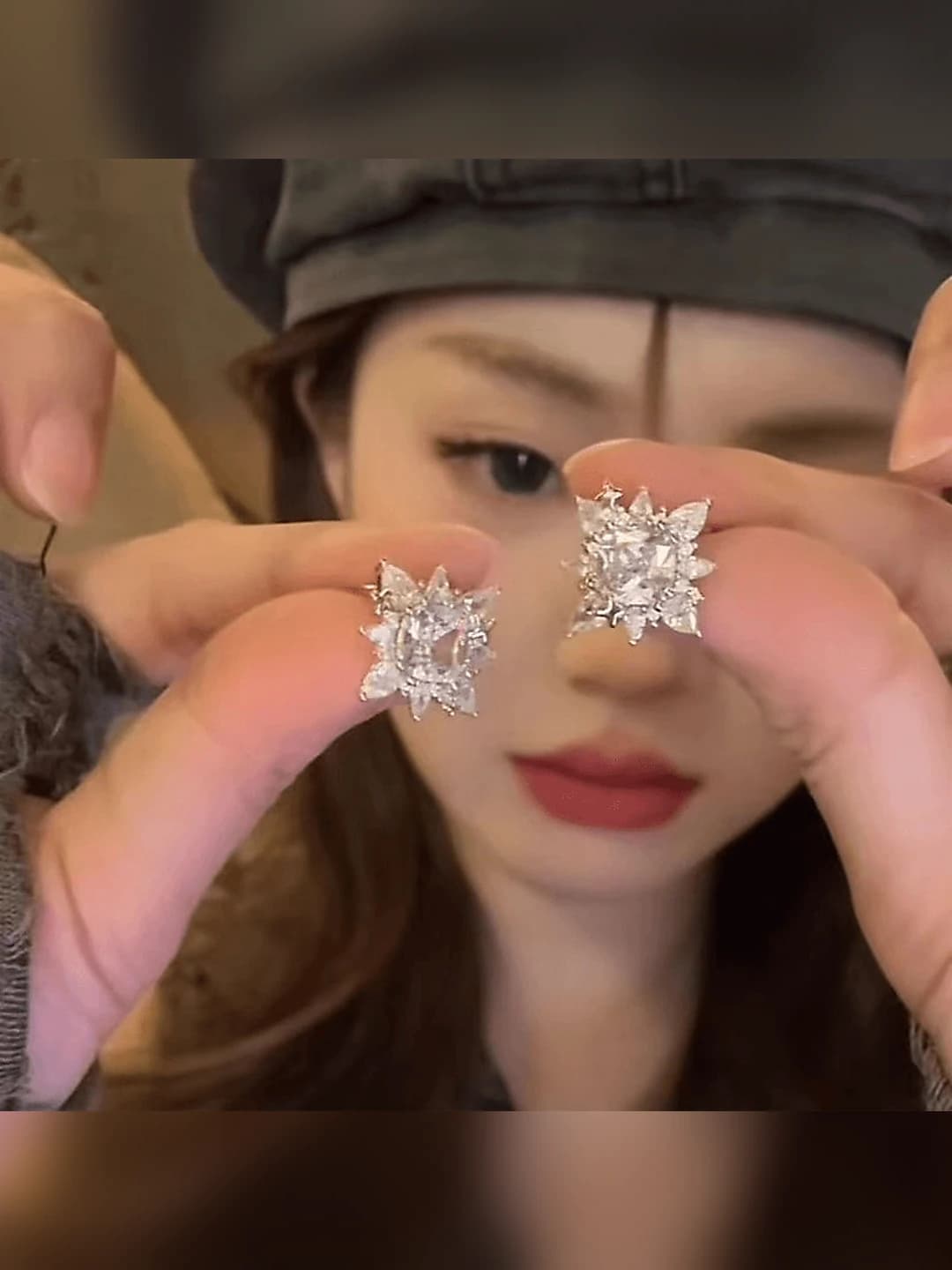 3# Зажим для ушей - Серебряный