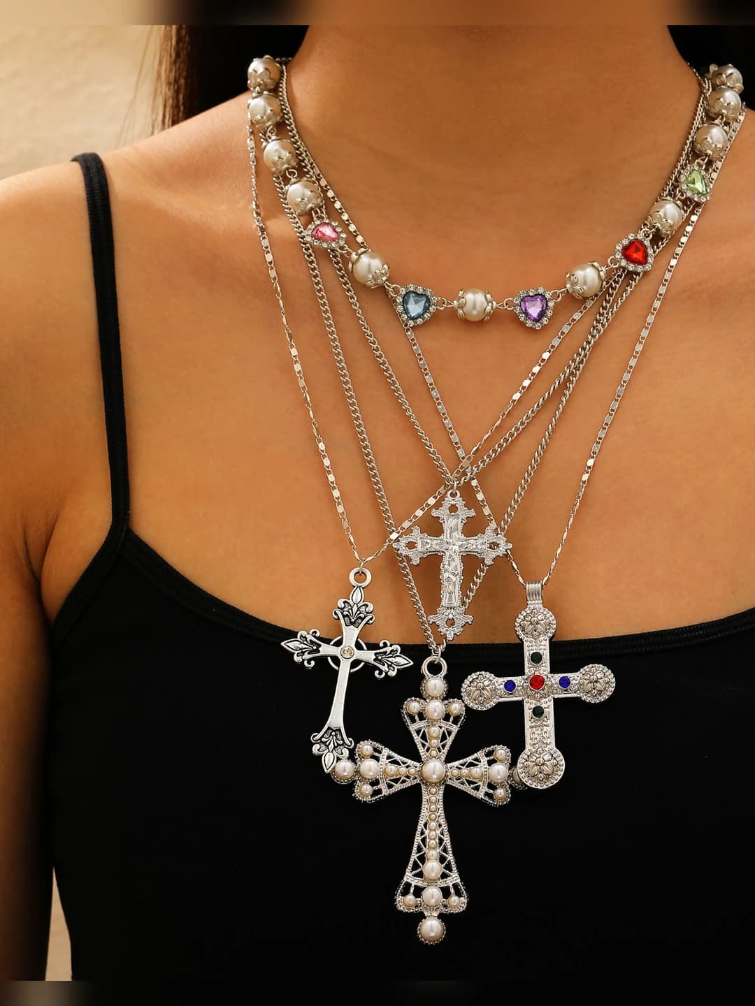 1365+3972 (layered necklace)