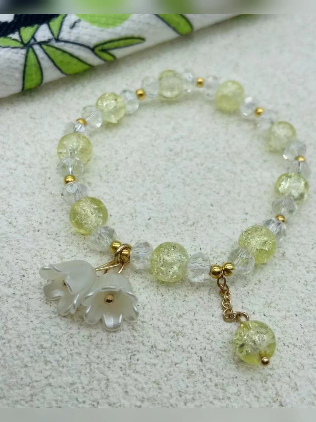 Yellow Muscari Bracelet