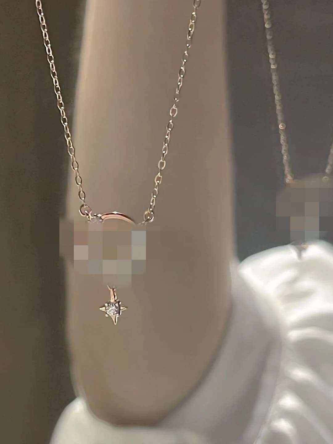 M263 Star and moon necklace