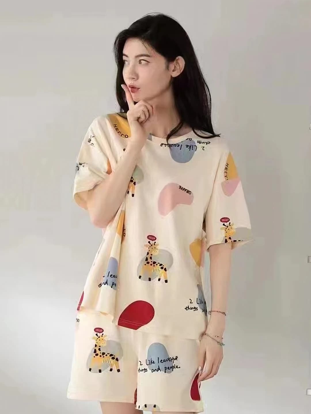 Yellow giraffe
