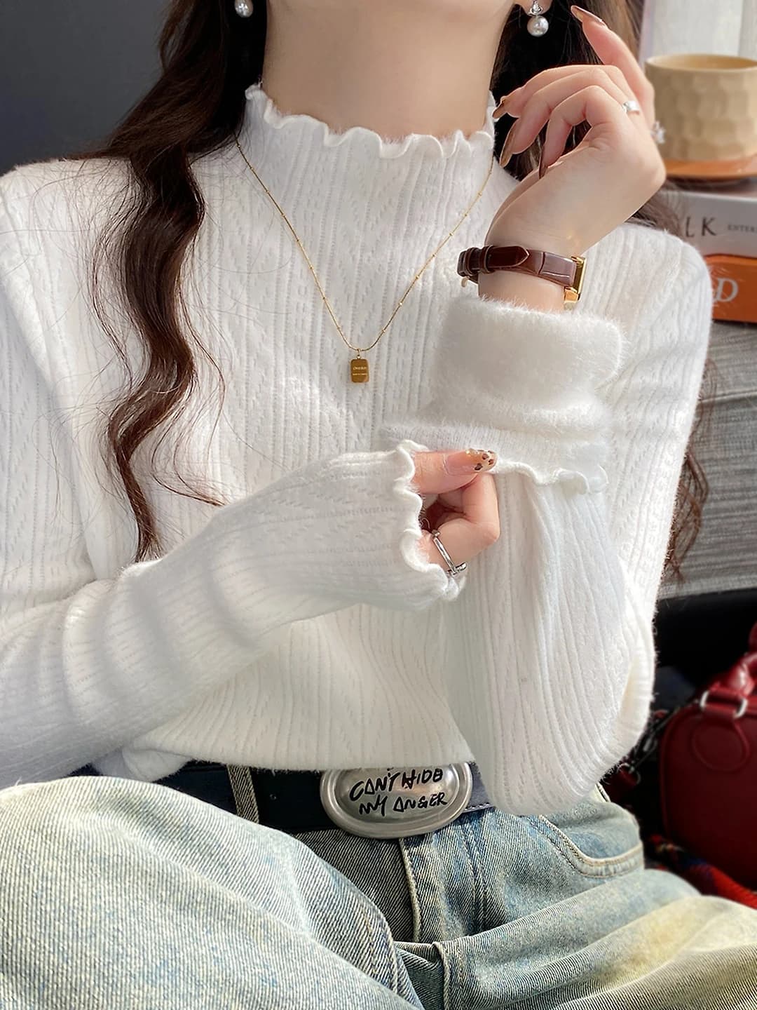 Birlikdagi flis oq