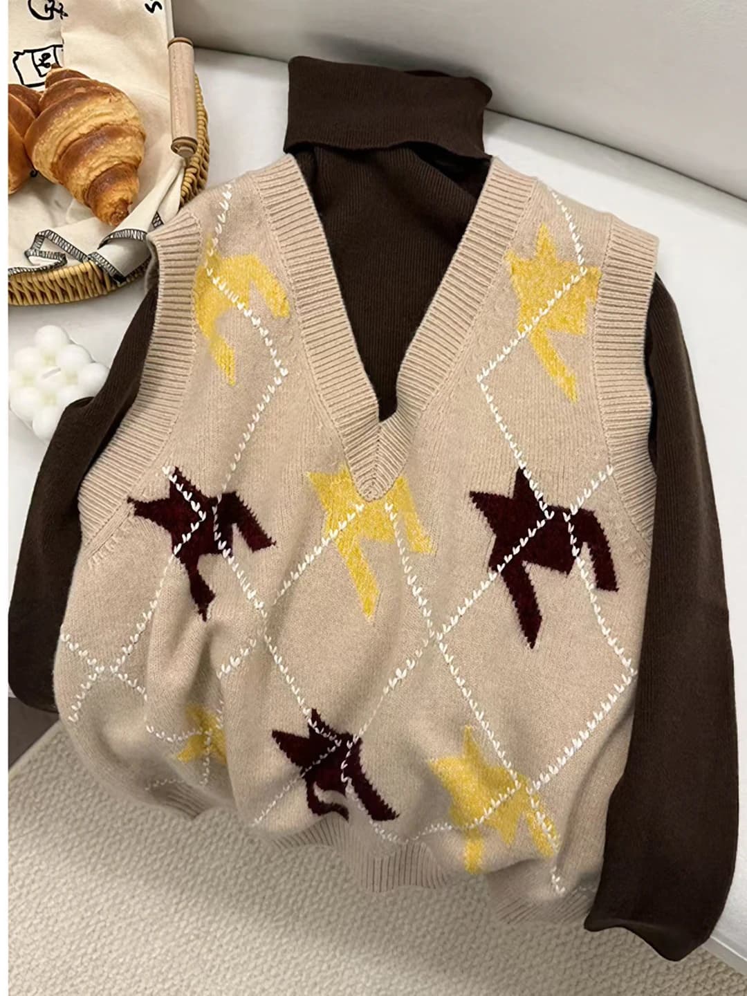 Tuya rang, vest (ichki yo'q)