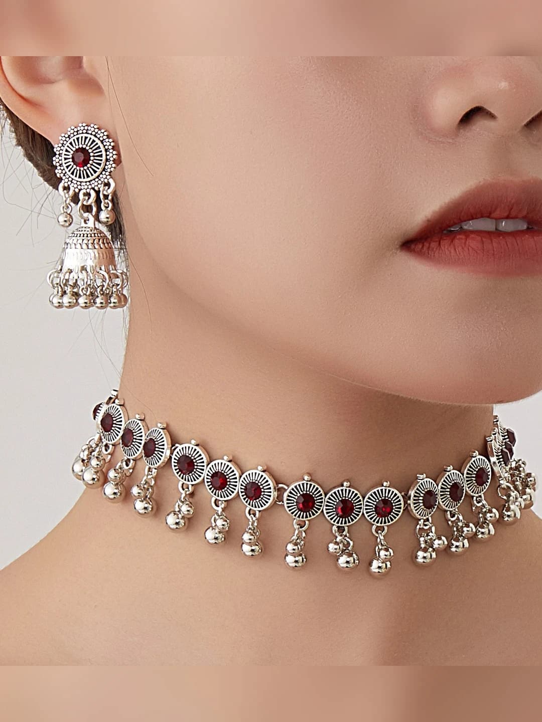 Silver-red