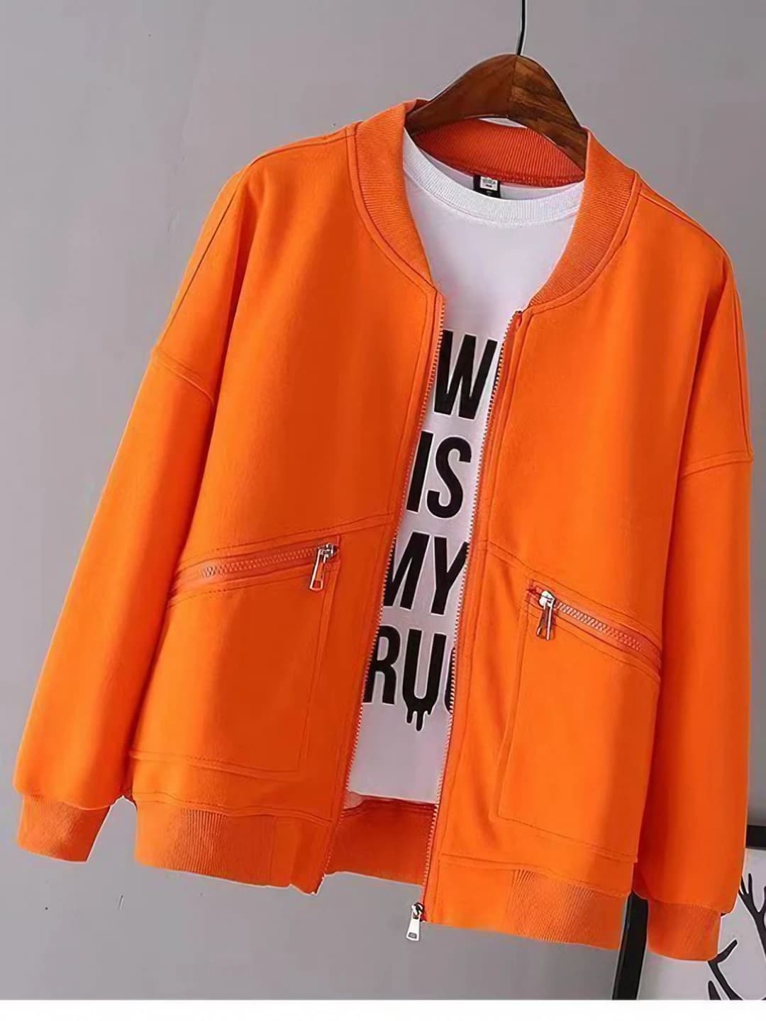 Dark orange-red