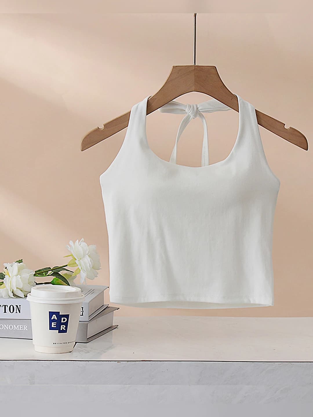 White (fixed cup)