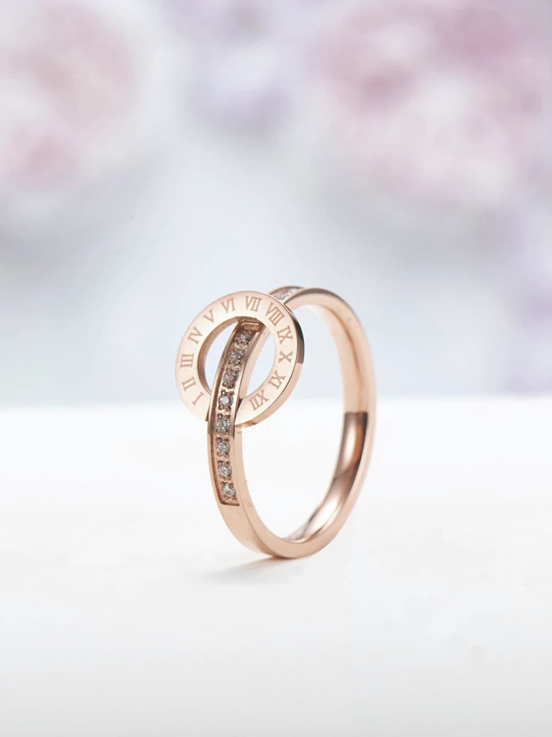 Slash compass - Rose Gold