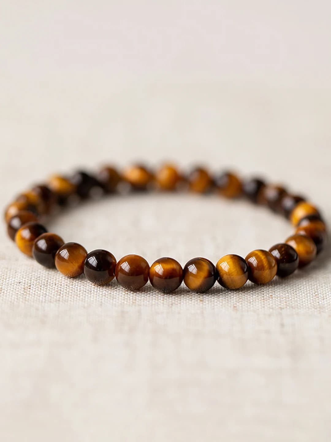 Tiger eye 6 mm [Elastic]