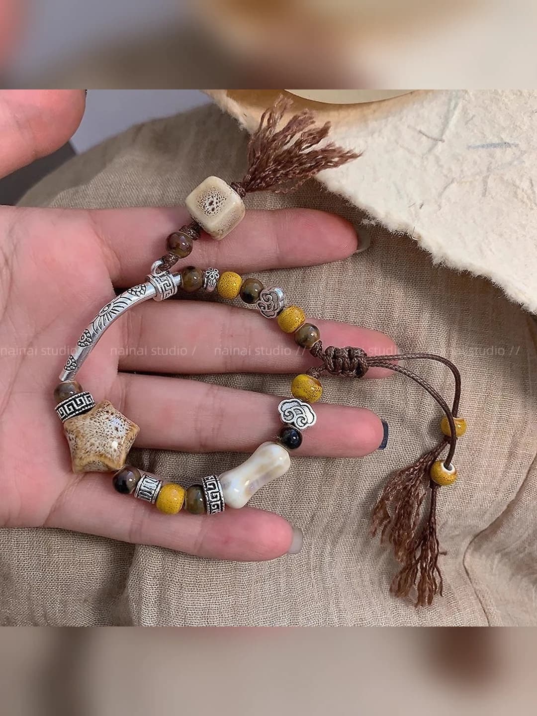 Star ceramic bracelet