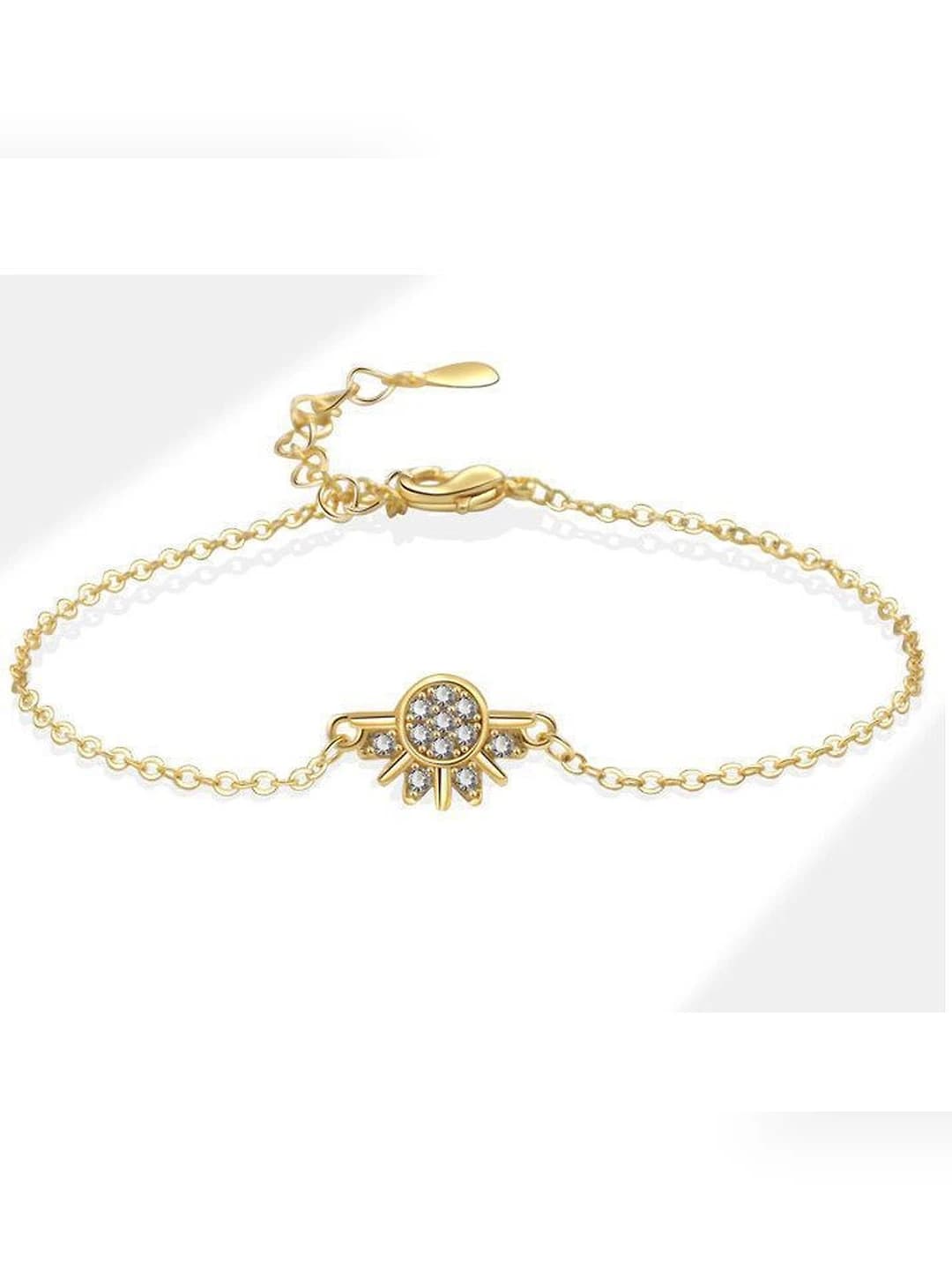 L649 Gold sun bracelet