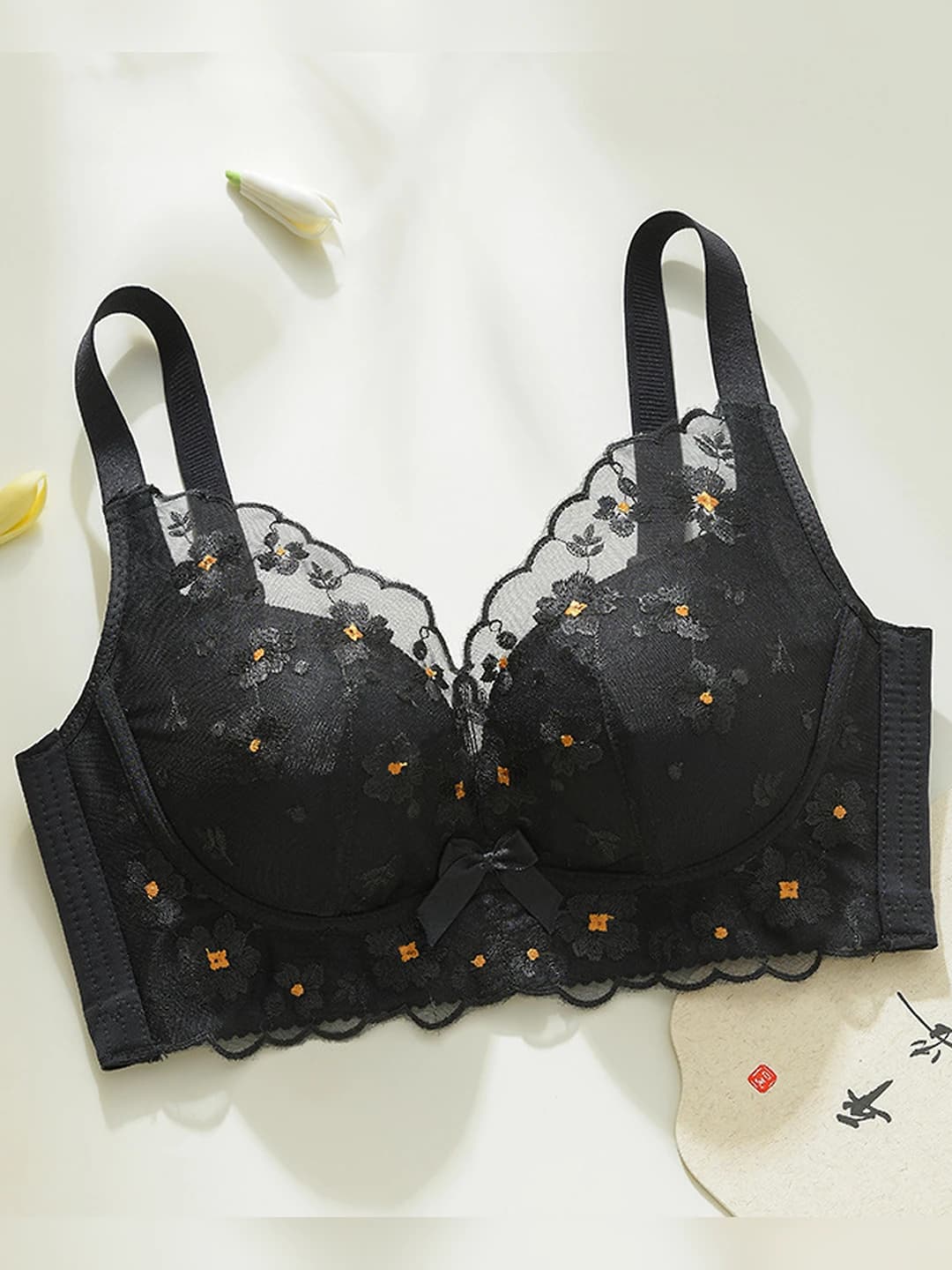 Black, single piece