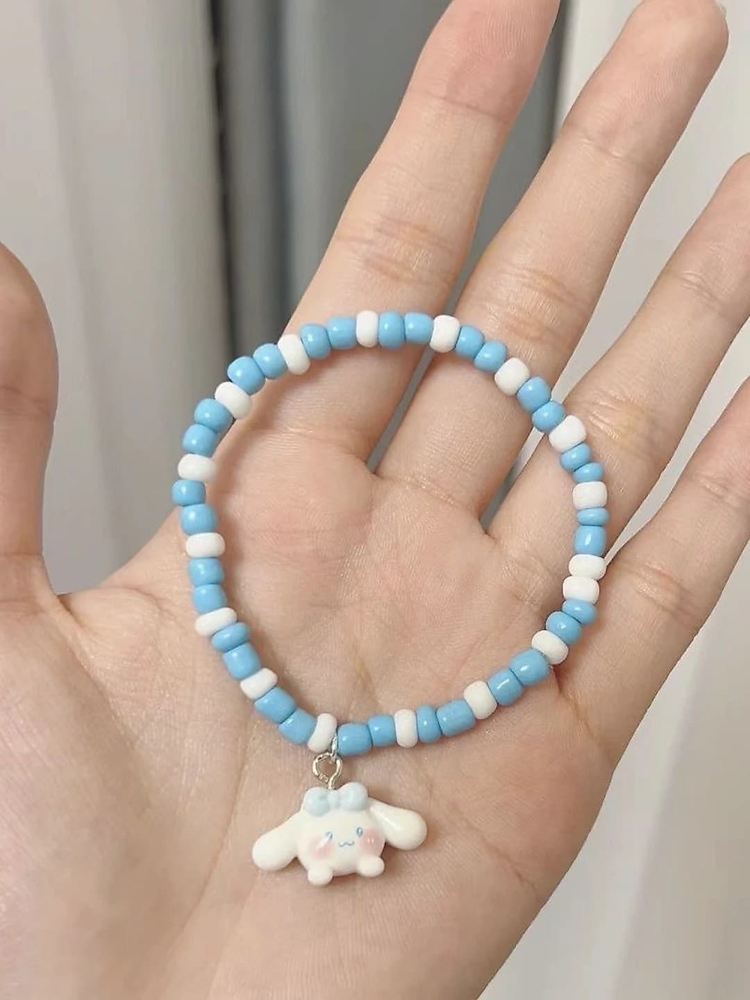 Kids' resin bracelet with Loopy, Hello Kitty, My Melody and Kuromi characters