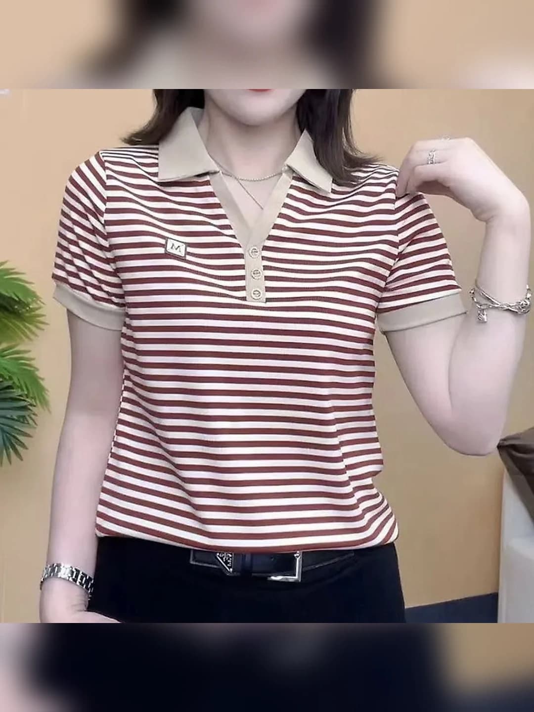 Red striped