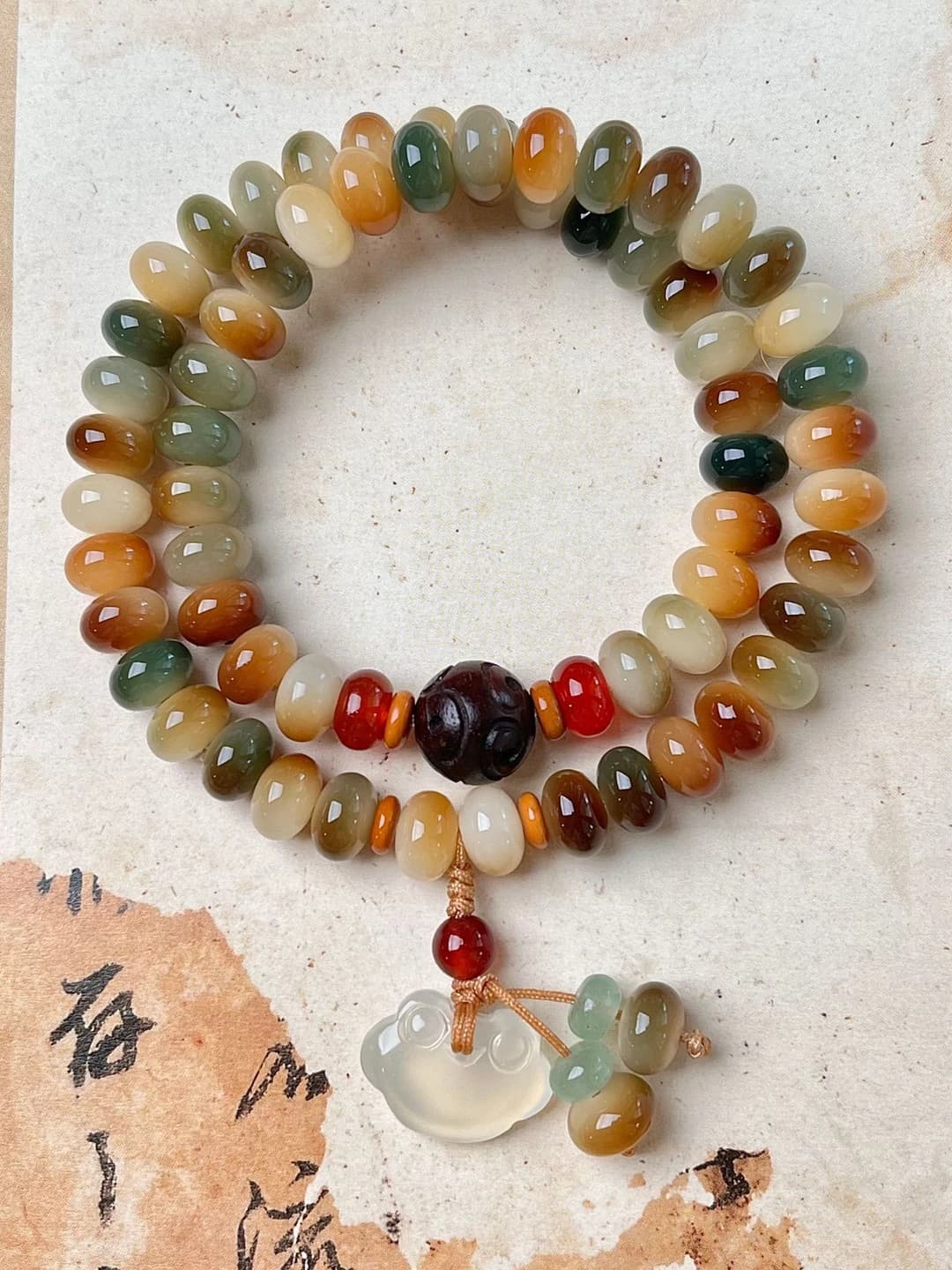 Luo Yu Yuan Qing bead double