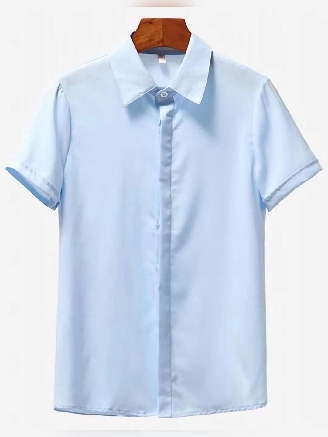 Blue short sleeve