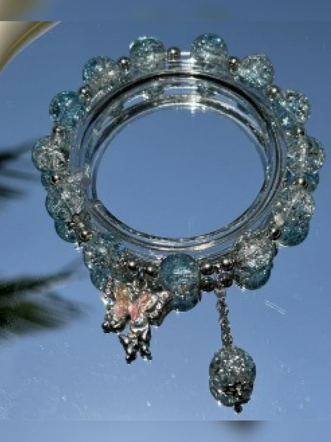 Butterfly light blue