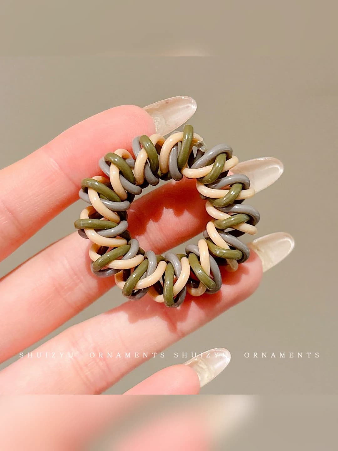 Rose-Green-Grey