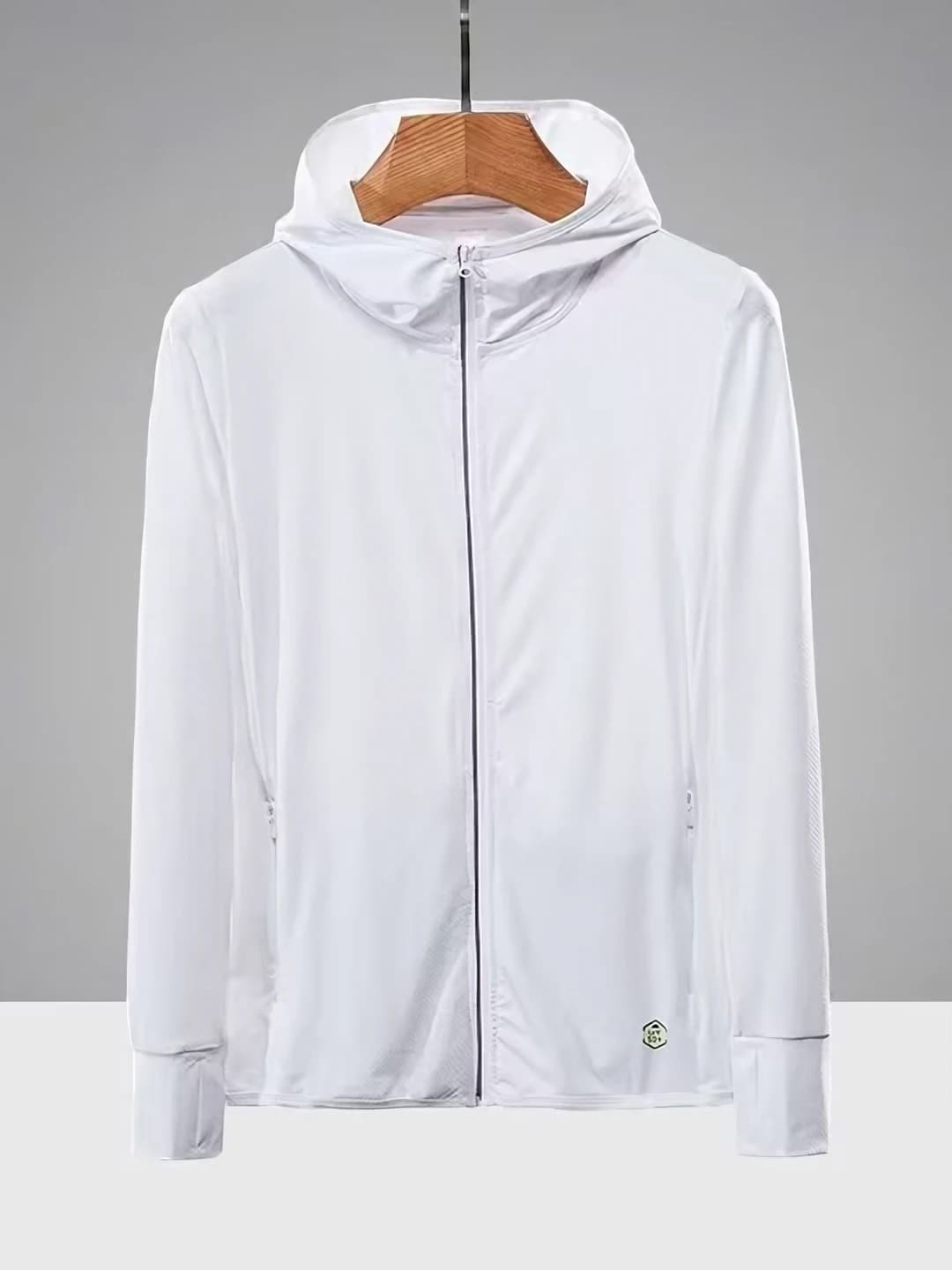 Women's 2026 summer sun-protective jacket, ice-silk fabric, loose fit, breathable, thin, long sleeve, zip