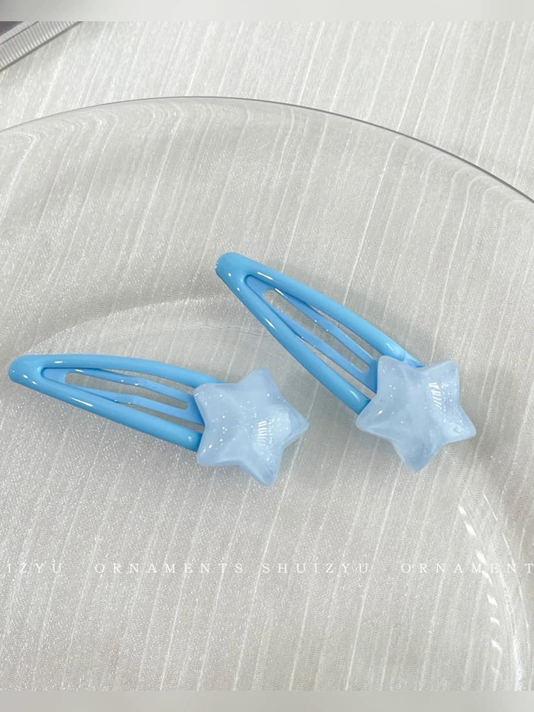 10# Blue star, 1 pair