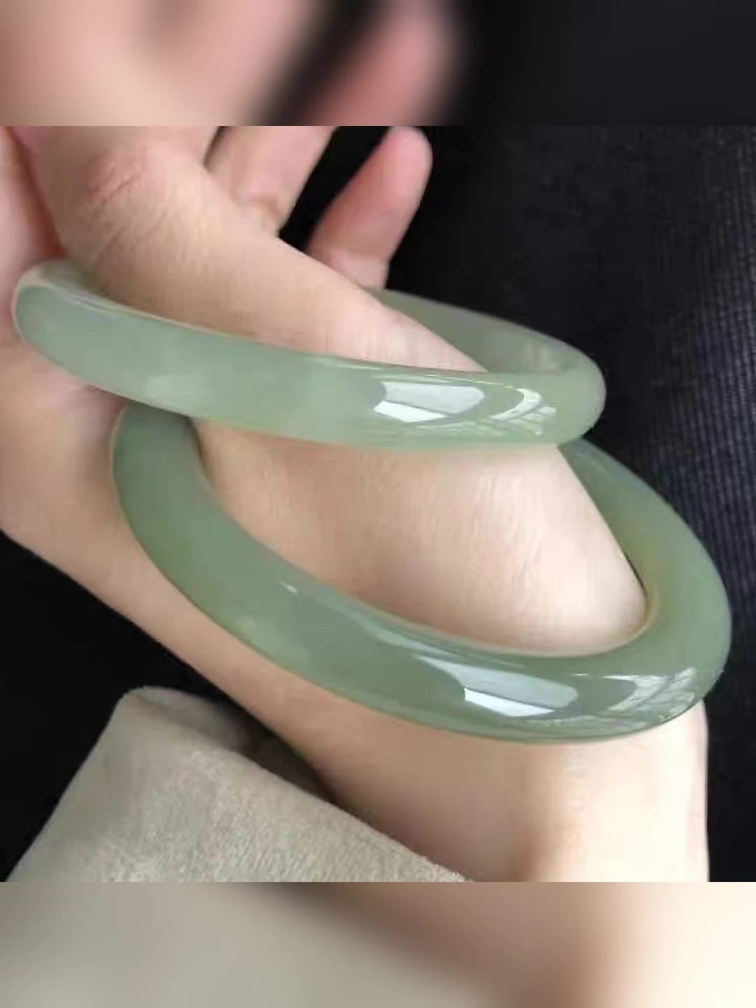 Толстый браслет, вода и горы, 58mm