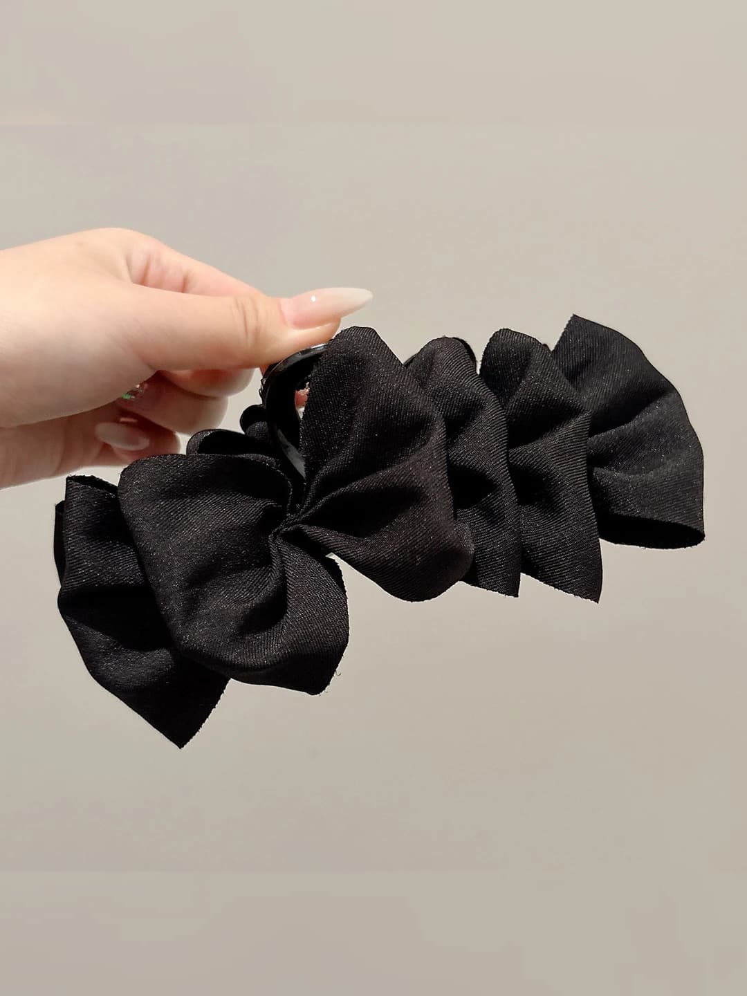 Black - base clip 12.5 cm