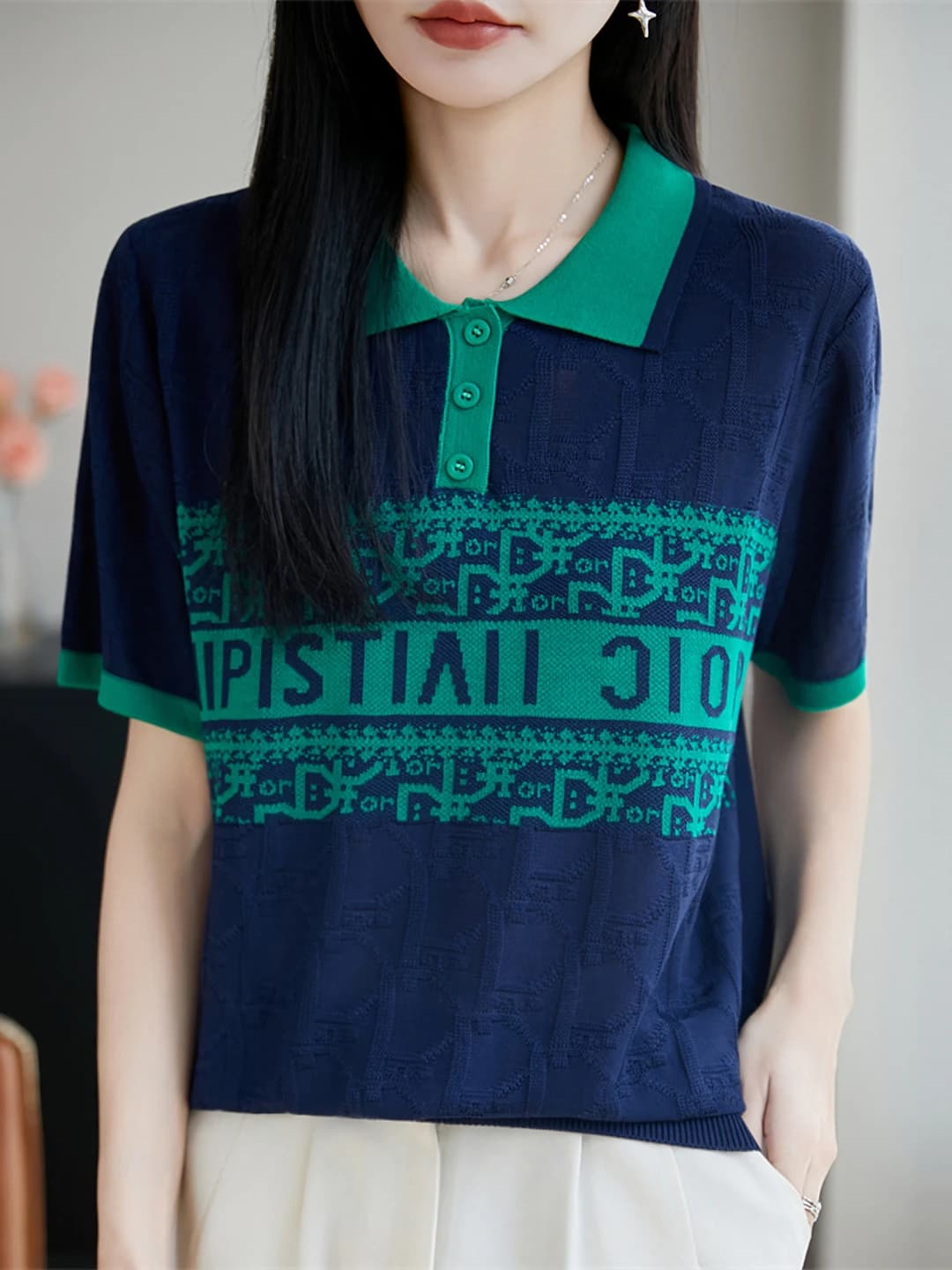 Blue & green
