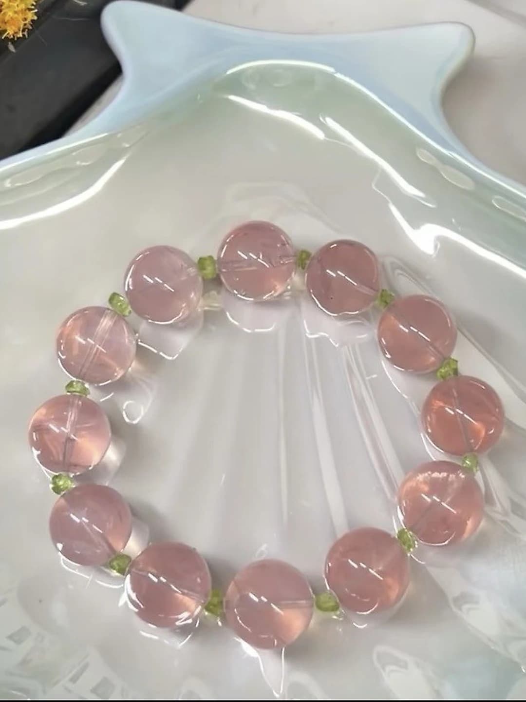Cherry pink crystal