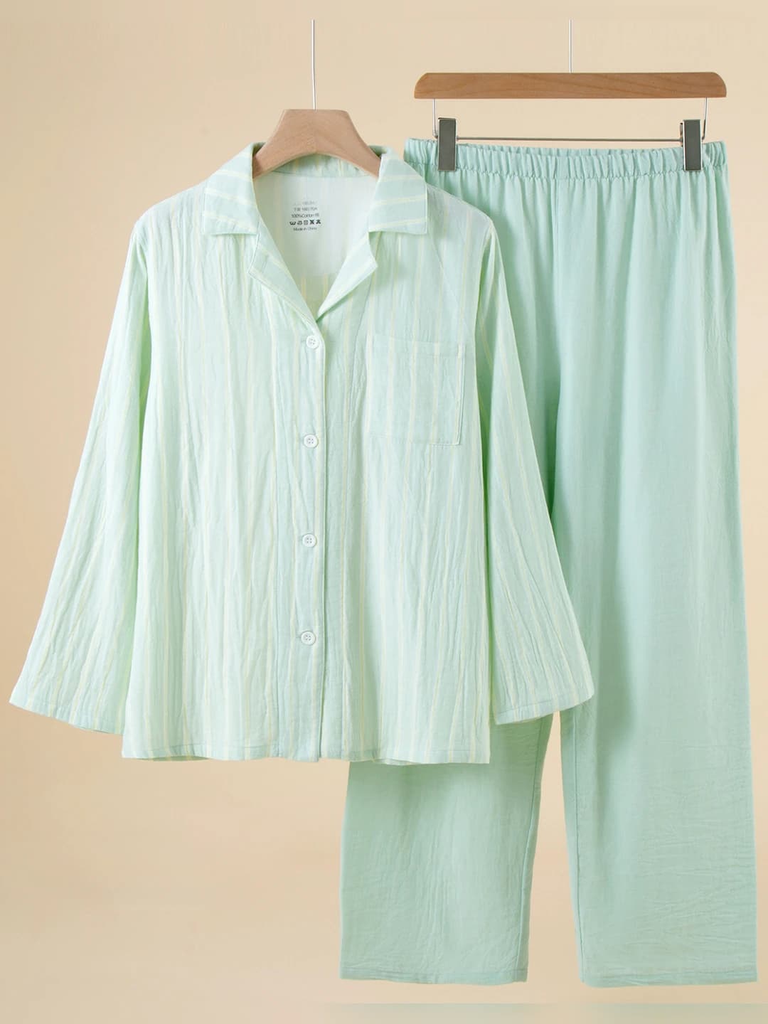 Green stripes (top striped, bottom solid)