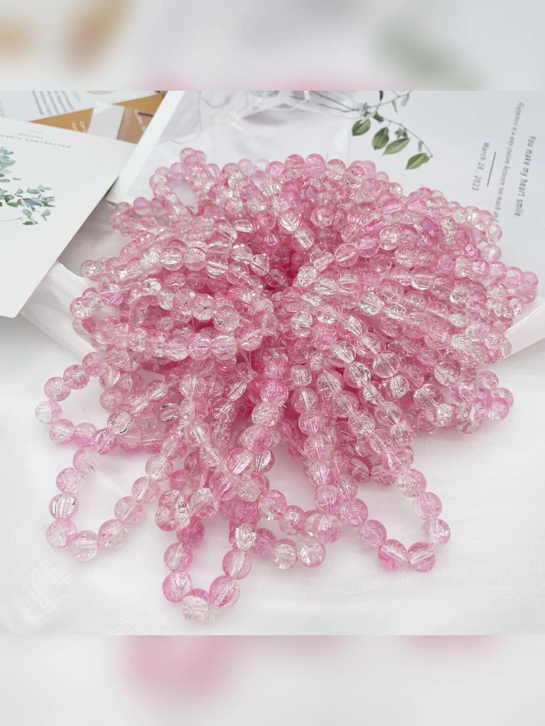 10MM pink-white