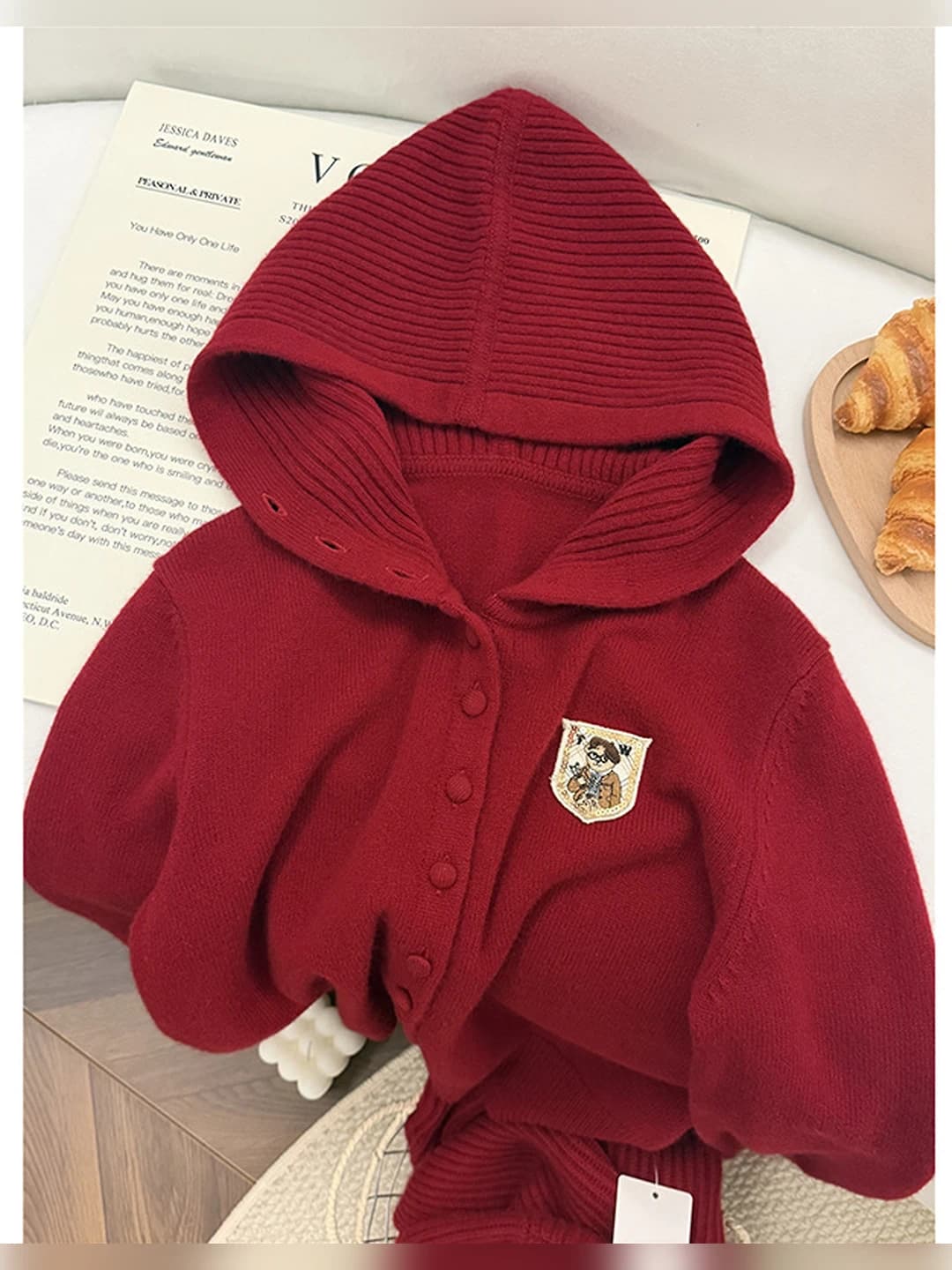 Бордовый (100% шерсть)