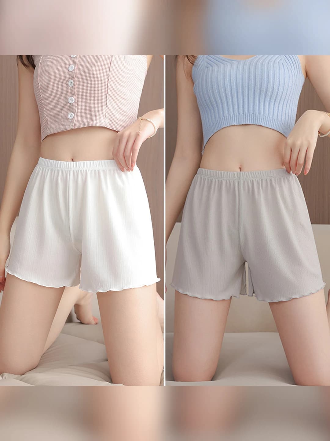 White + Grey (2 pcs)