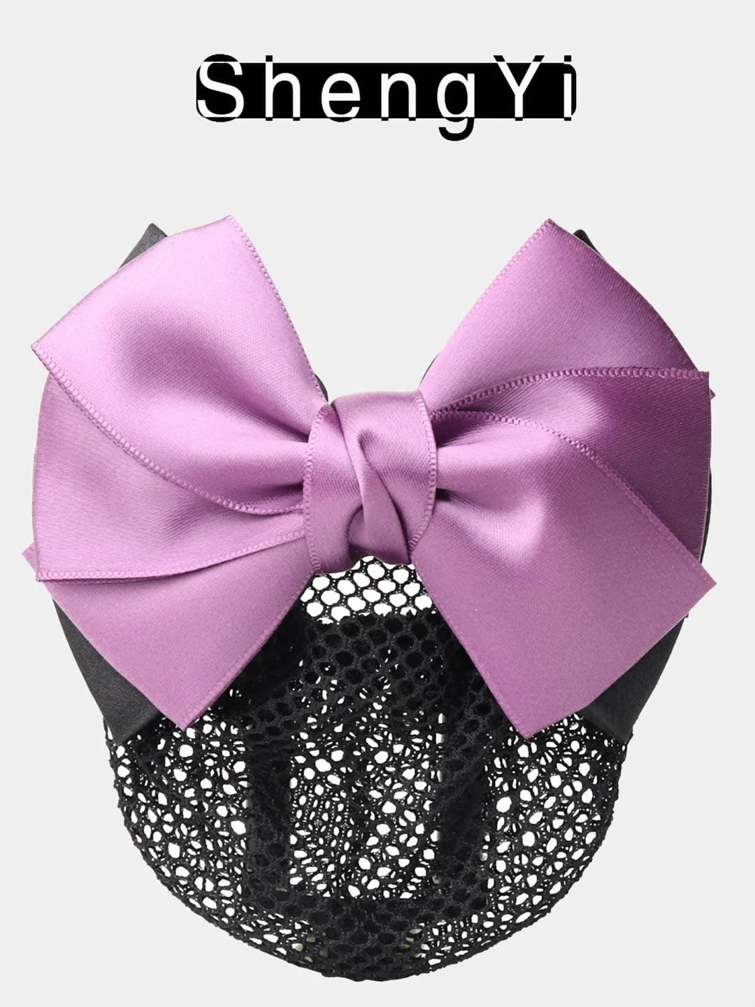 Plain 3-section, purple, fine mesh