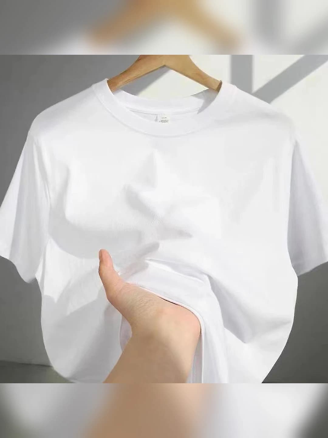 White, breathable