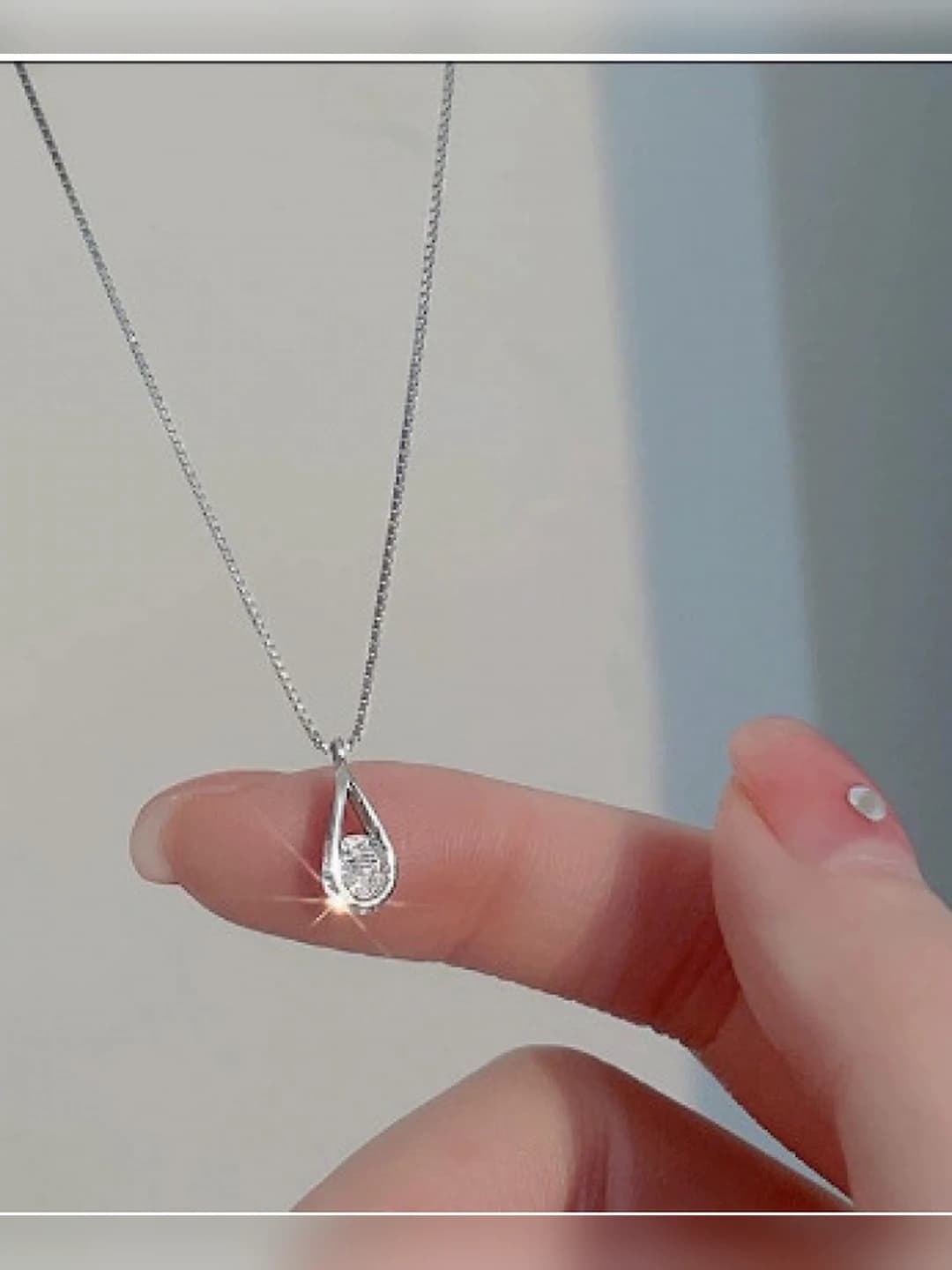 With diamonds