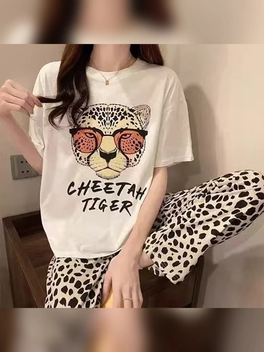 Short/Long # Glasses leopard