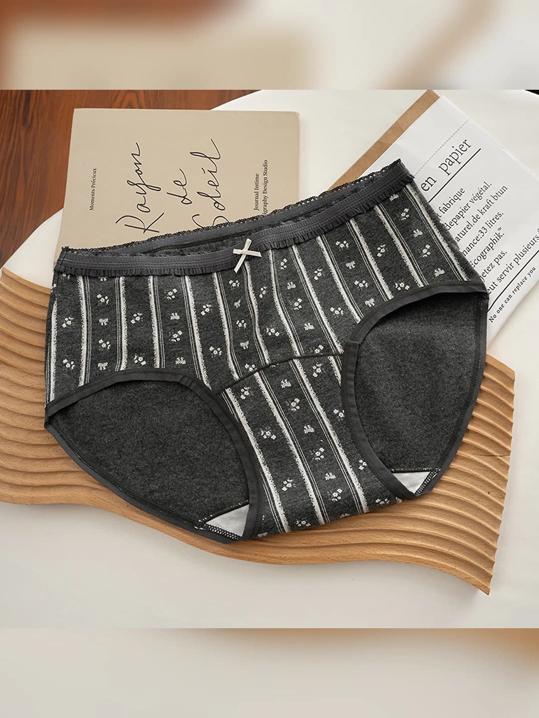 Grey striped