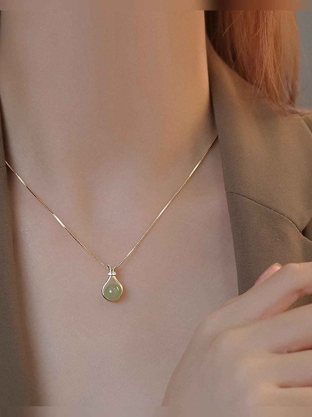 Steel, green lucky bag