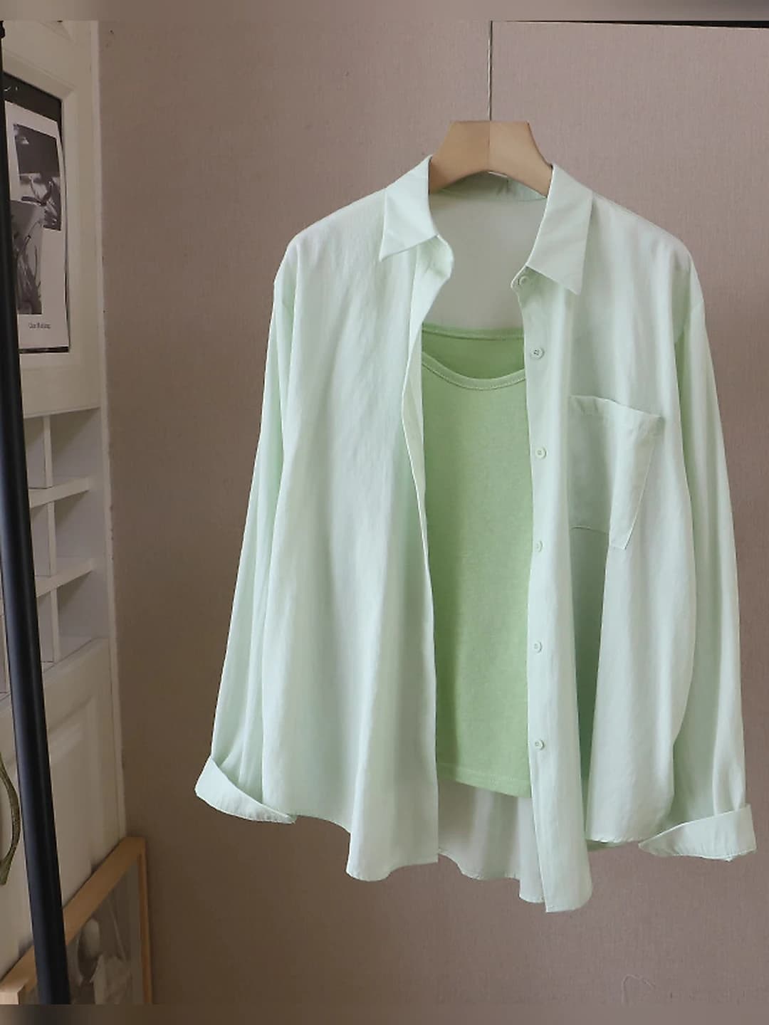 Light green - green