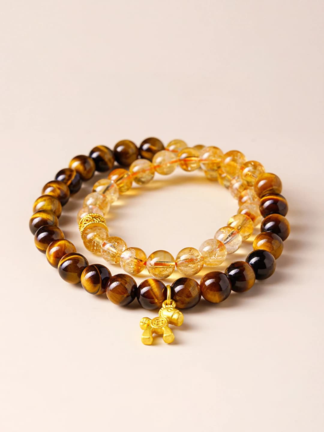 6mm Double strand bracelet
