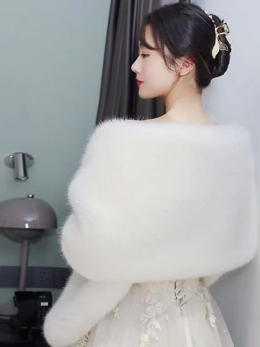 Белый, off-shoulder