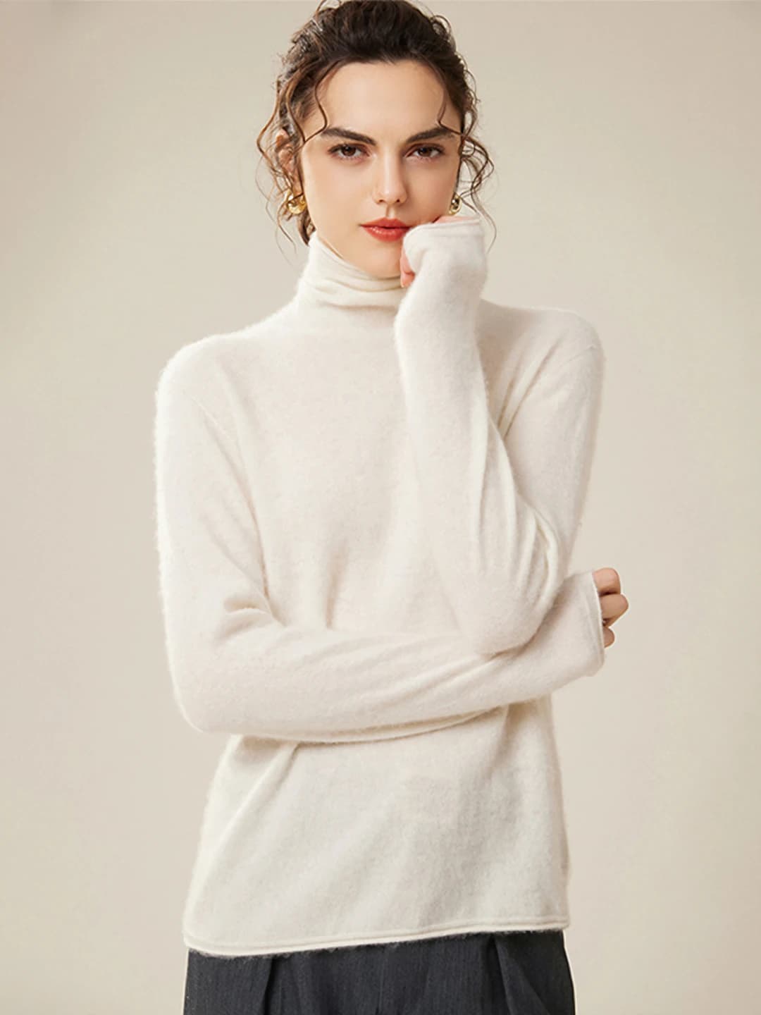 Cream white