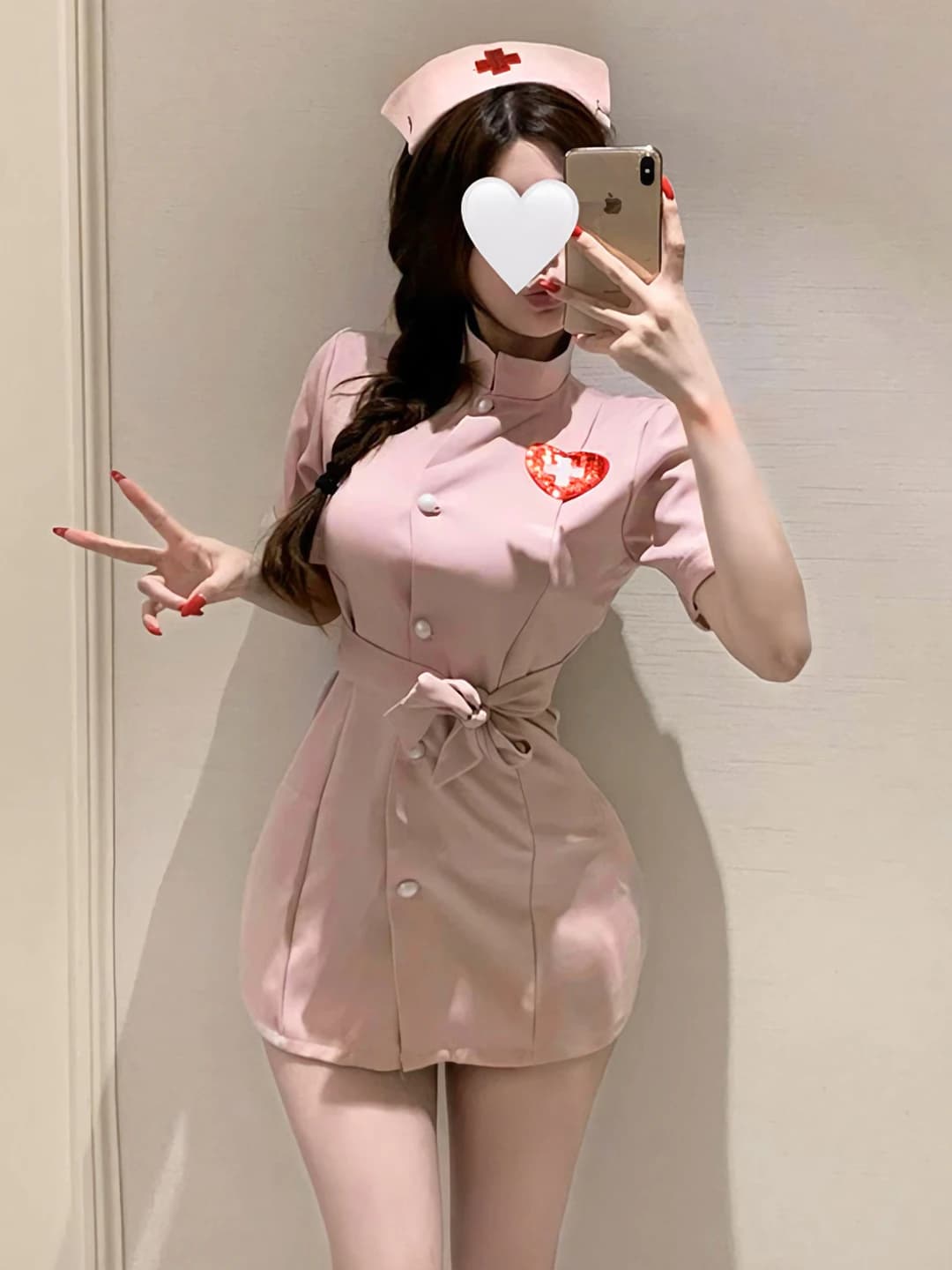 Women's role-play costume: mesh nightgown, loungewear, pyjamas