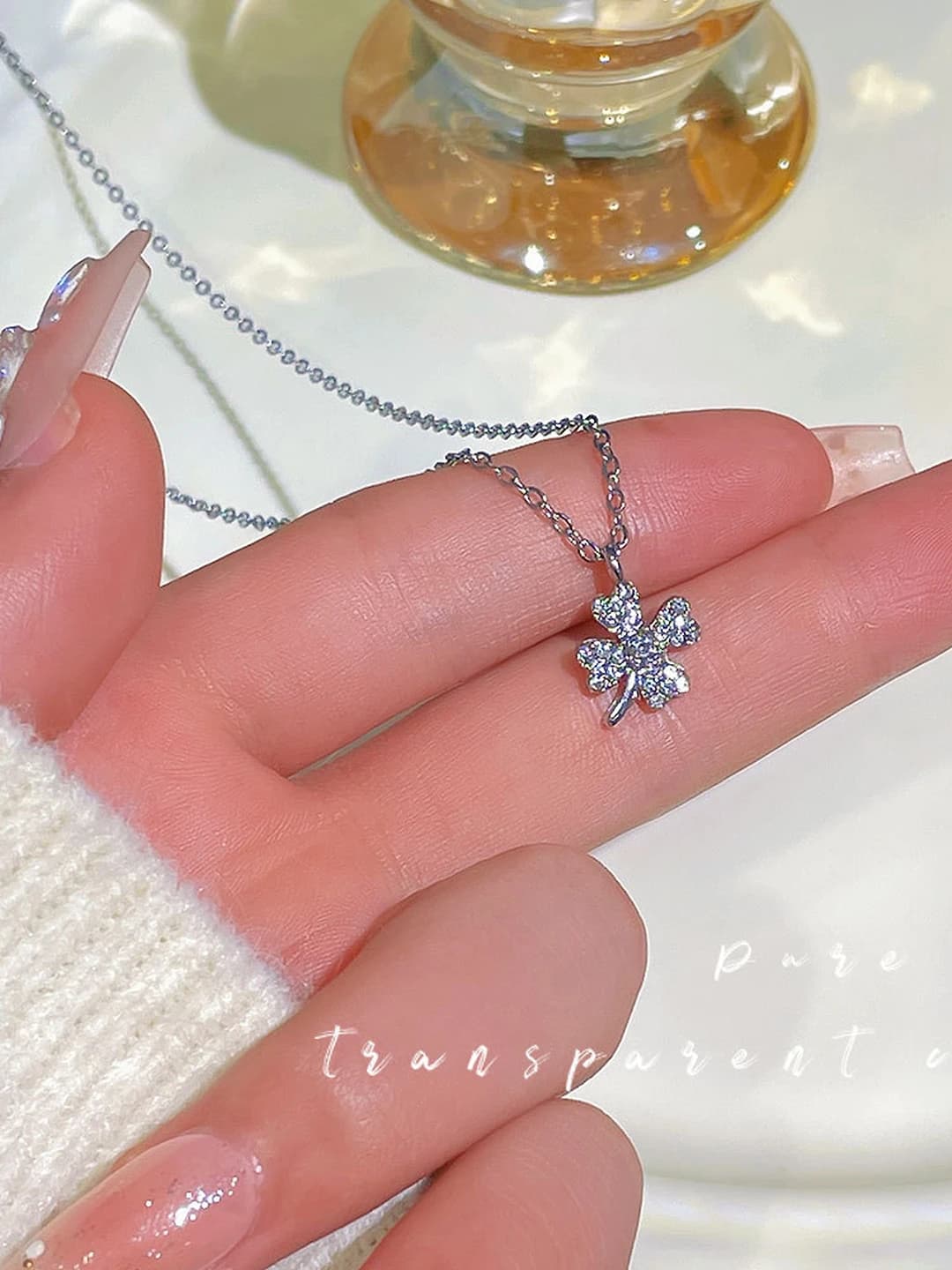 Clover necklace