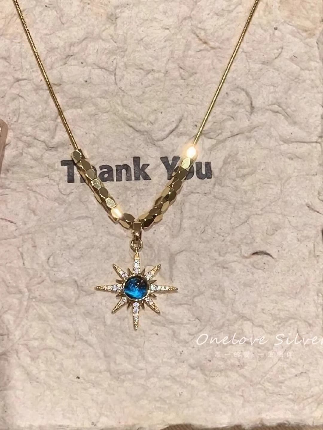 Starburst necklace